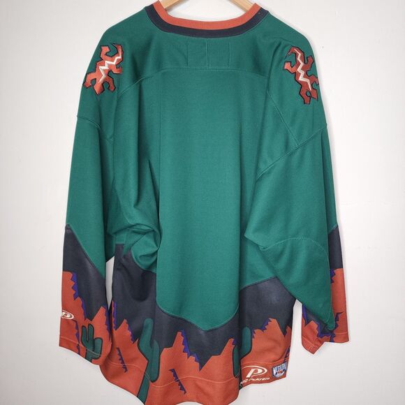 Vintage Phoenix Coyotes Jersey Mens XL NHL Hockey Pro Player Alternate Kachina - Picture 2 of 7